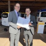 Übergabe des Fördermittelbescheides